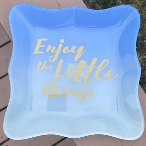 Enjoy the Little Things Trinket Tray by Tag Chicago